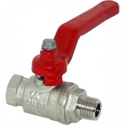 Lever Ball Valve 1/4" BSP Male to Female