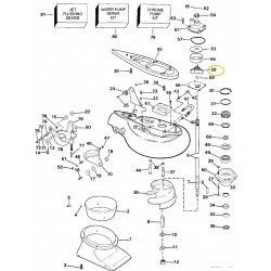 0432941 Evinrude Johnson Water Pump Impeller