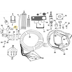 0313537 OMC Evinrude / Johnson Recirculation Hose Fitting Tee