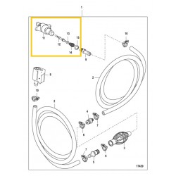 30185A3 > 30185T3 Quicksilver Mercury/Mariner Fuel Tank Fitting